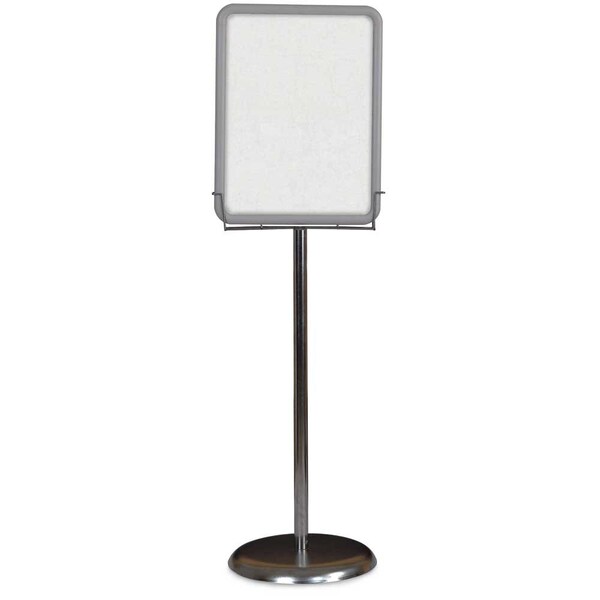 United Visual Products Corkboard, Rubber, 3 Door, 72 x 48" UV307-SATIN-RUBBER - main